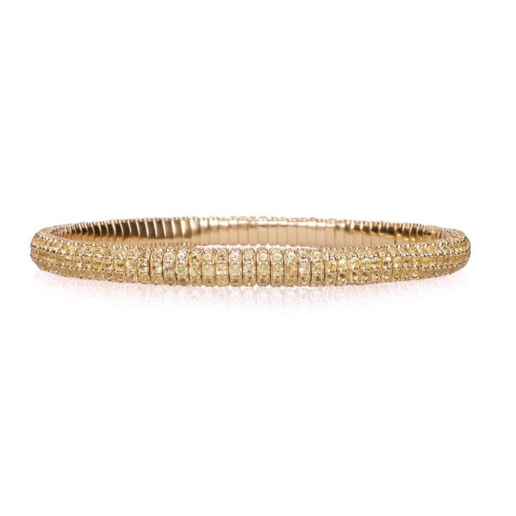 Brillant Armband 750/- Gelbgold mit Brillanten