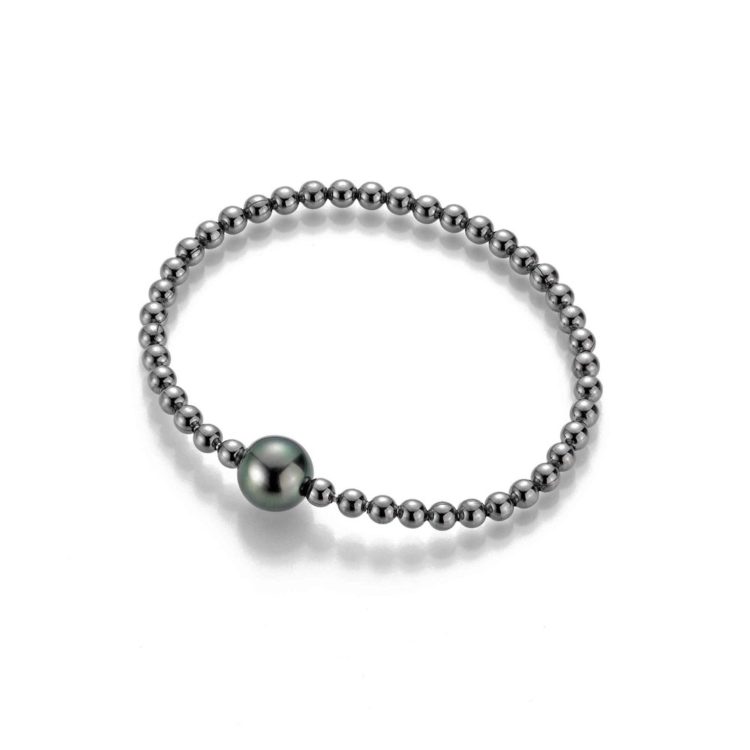 Perlarmband 925/- Silber mit Tahiti Perle