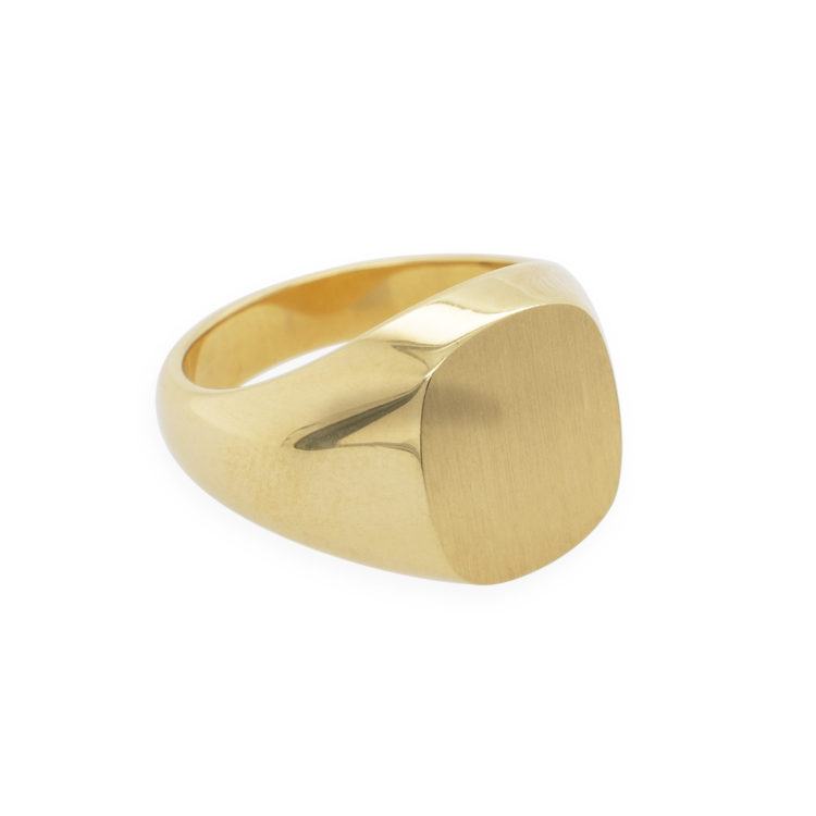 Siegelring 750/- Gelbgold