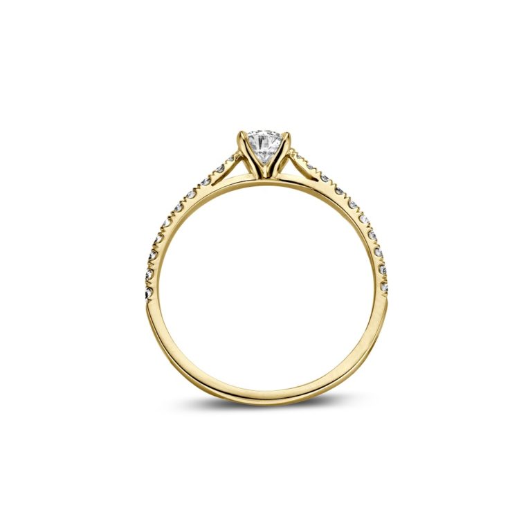 Brillant Ring Gelbgold